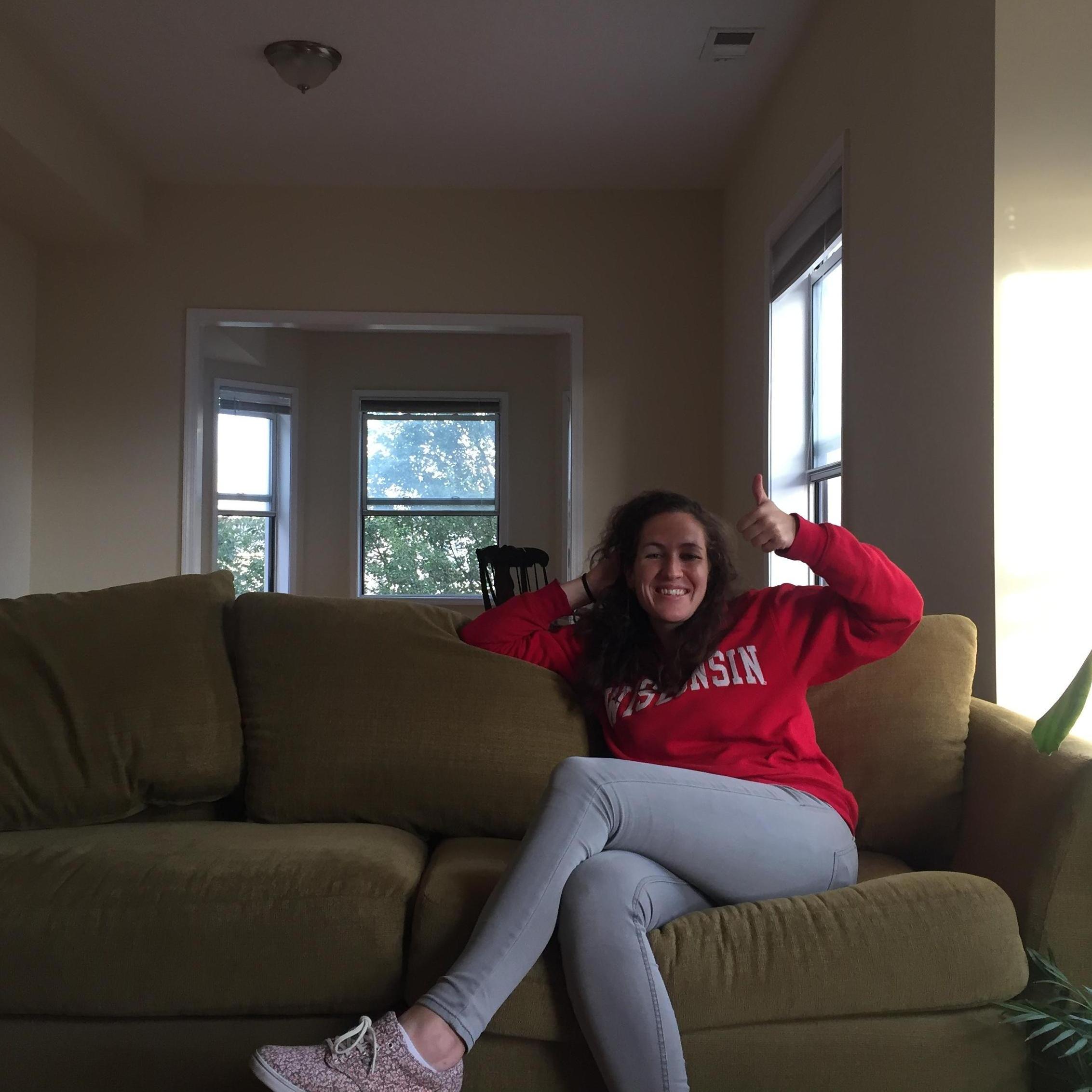 Our first apartment together