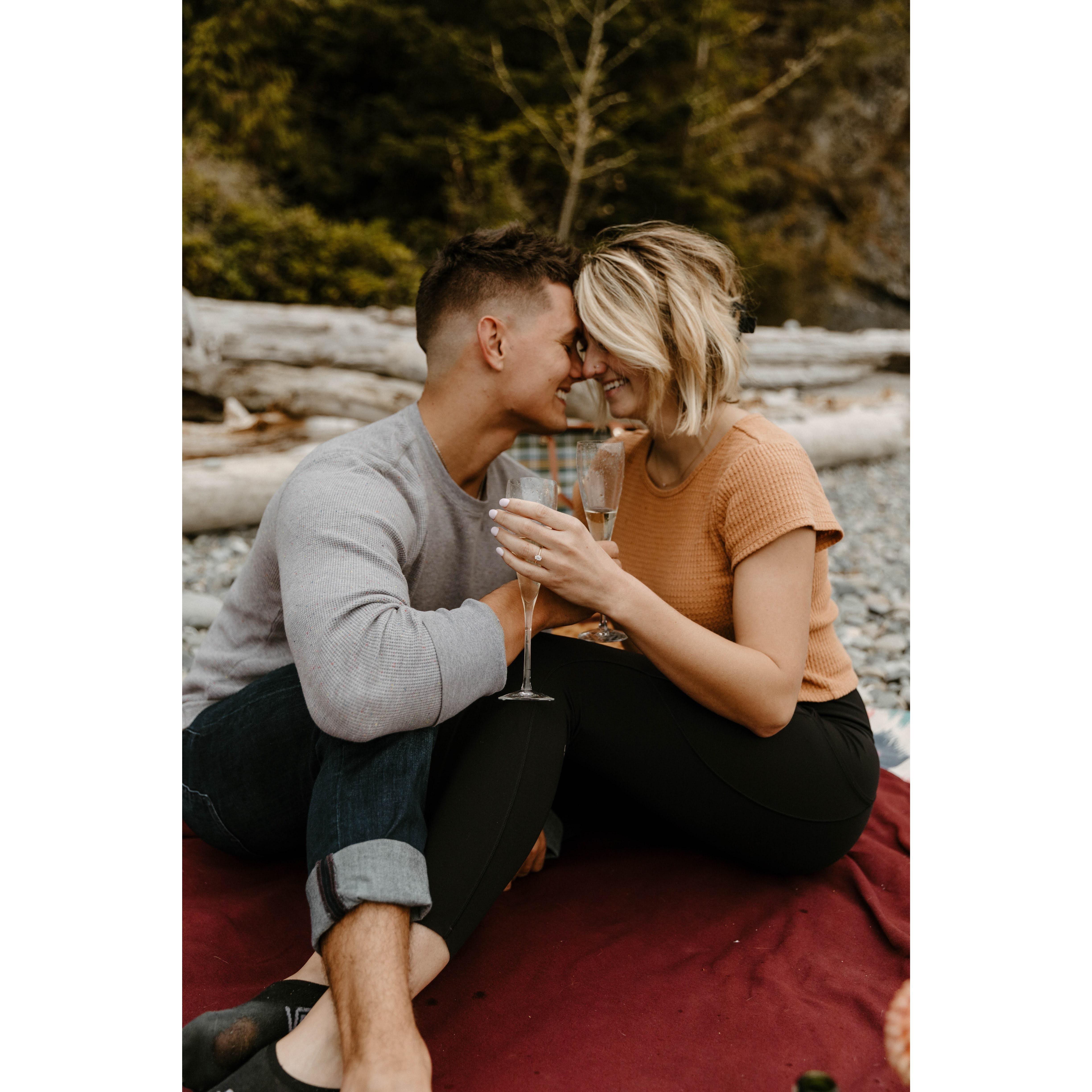 Engagement Day at Deception Pass // August 20th, 2021