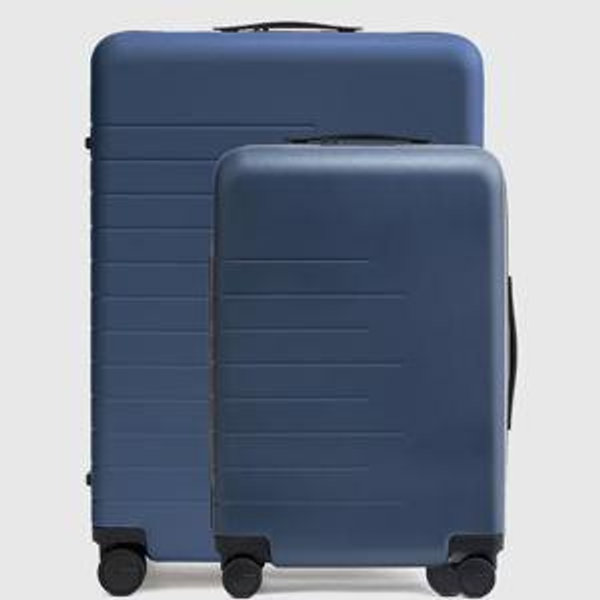 Carry-On & Large Check-In Suitcase Set in Navy