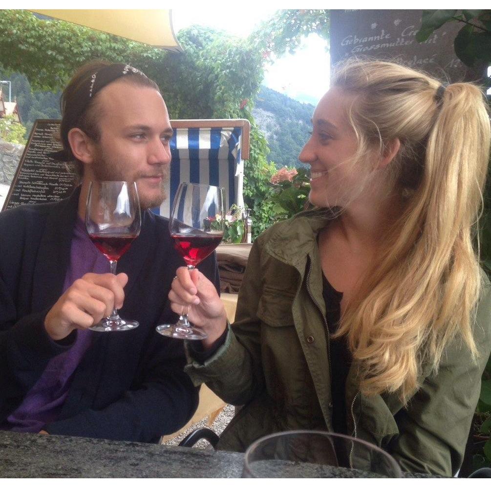 Cheers in the Swiss Vineyards