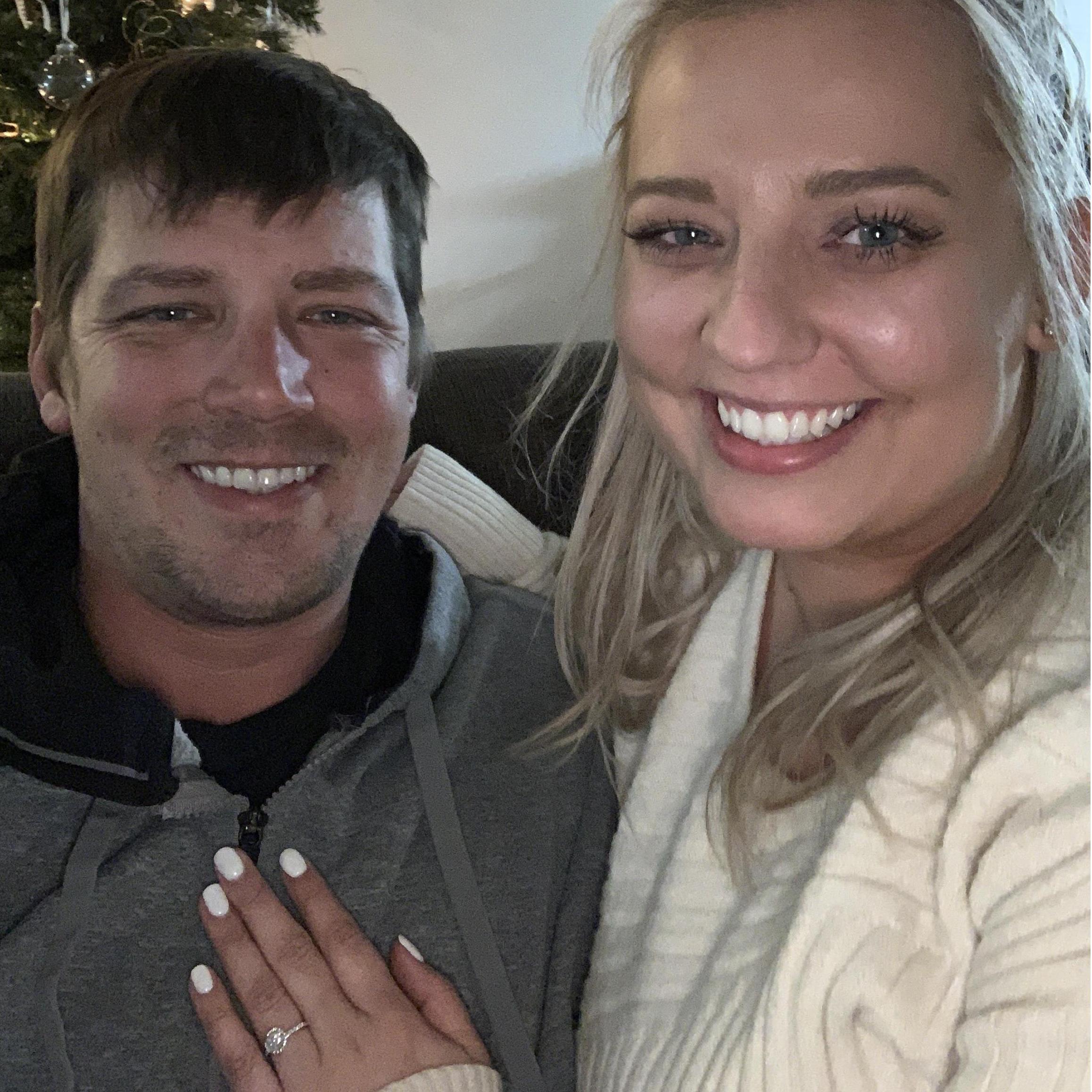 The night of our engagement!