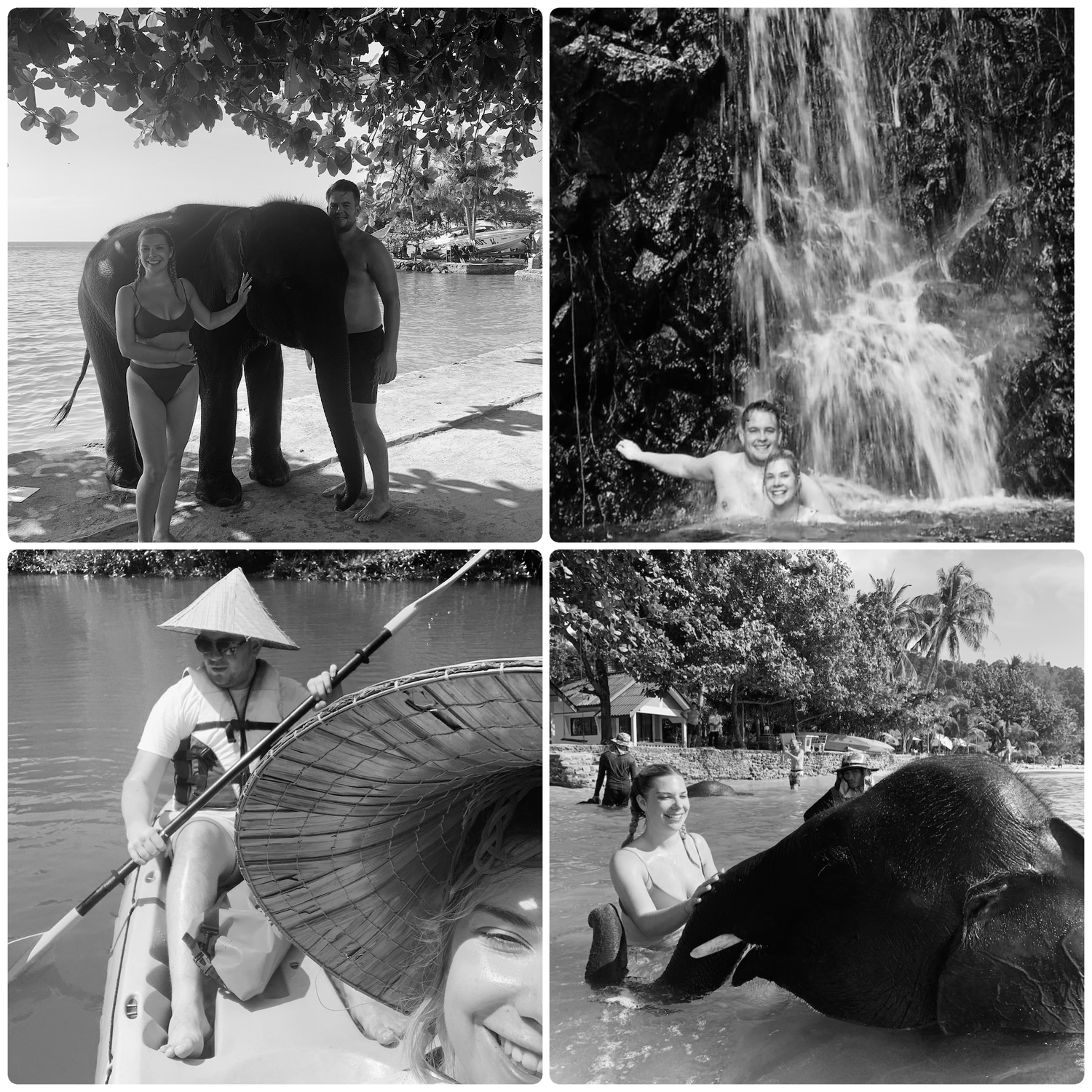 2019: Now we're working full time we treat ourselves to our first longhaul trip to Thailand! A magical two weeks we'll remember forever -
Vacances magiques en Thaïlande que nous rappellerons à jamais!