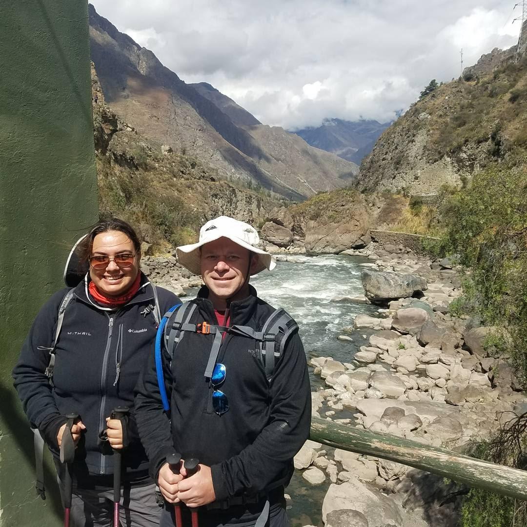 That's the Urubamba River in the back - Peru, August 2017