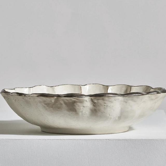 Rinka Silver Rim Bowl