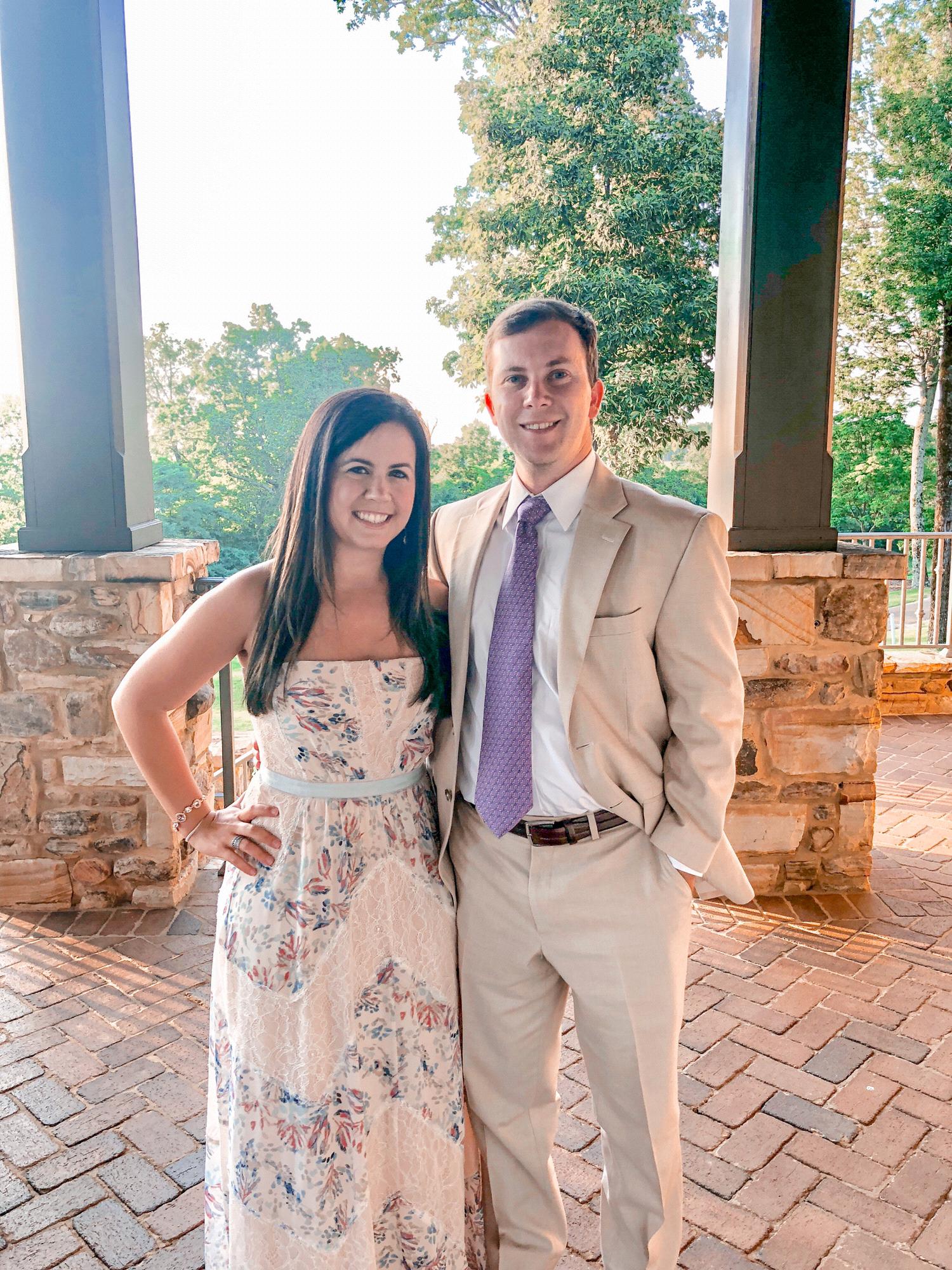 First wedding together.