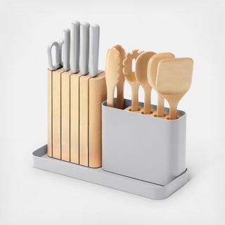 Prep & Storage 14-Piece Knife & Utensil Set