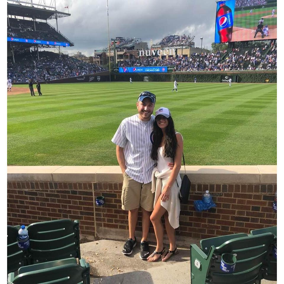 Cubs Game-- Chicago 2018