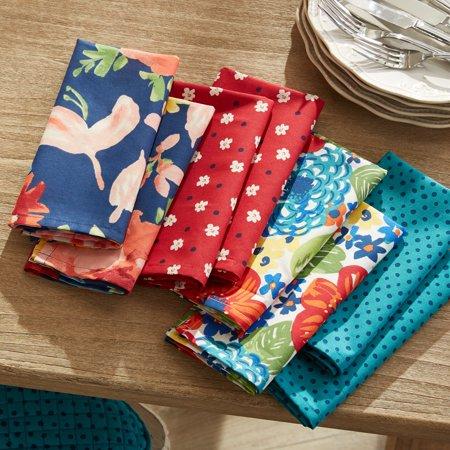 The Pioneer Woman Fiona Floral Napkins, Set of 8