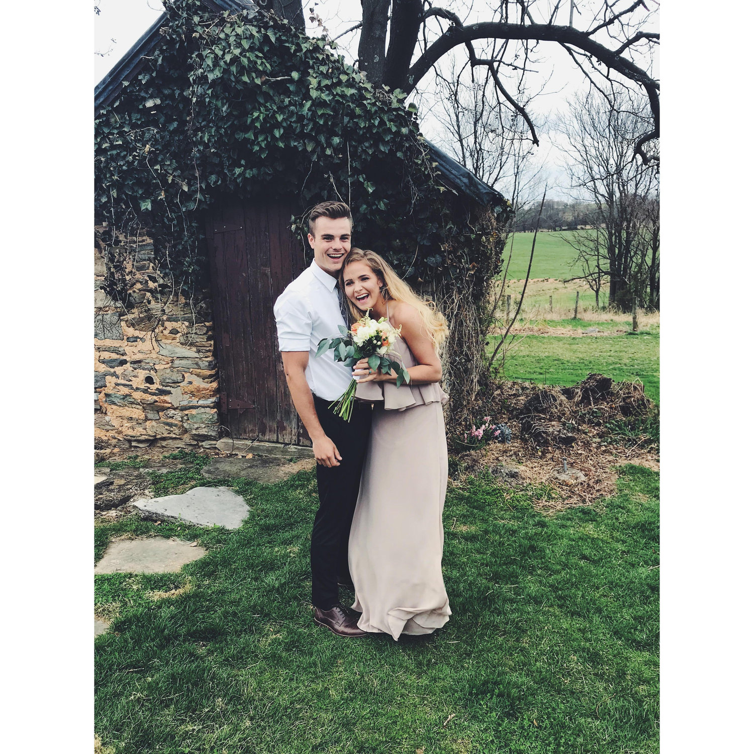 At my sister Rachel's wedding in 2019
