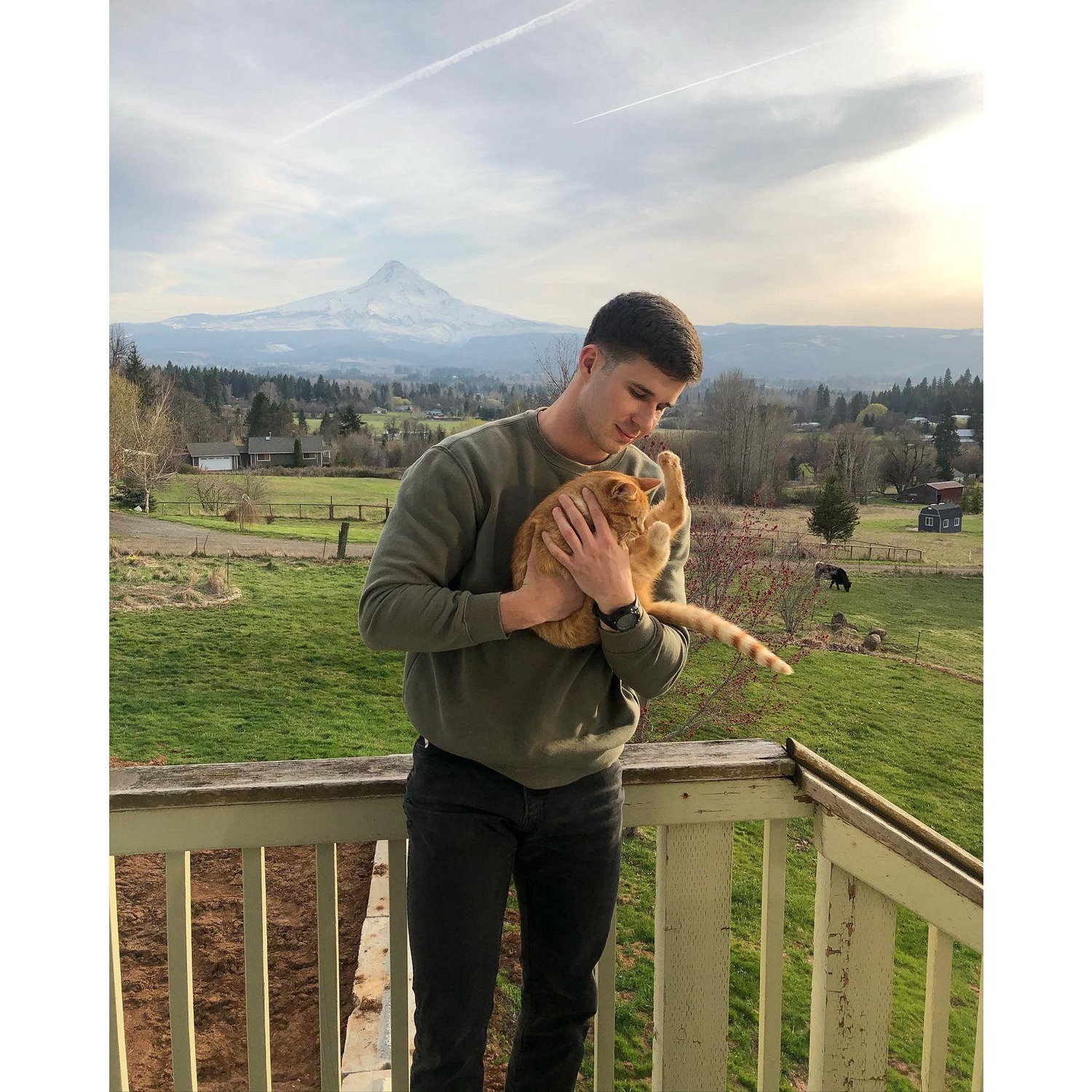 An Airbnb near Mount Hood in Oregon