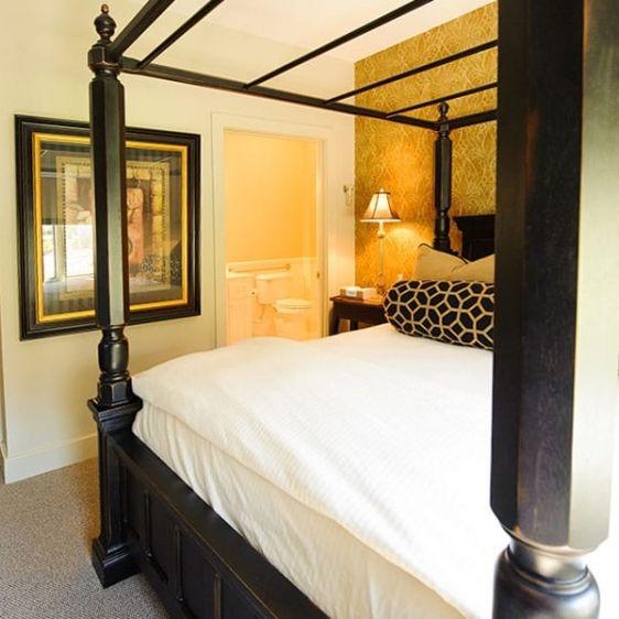 One of the many bedroom options