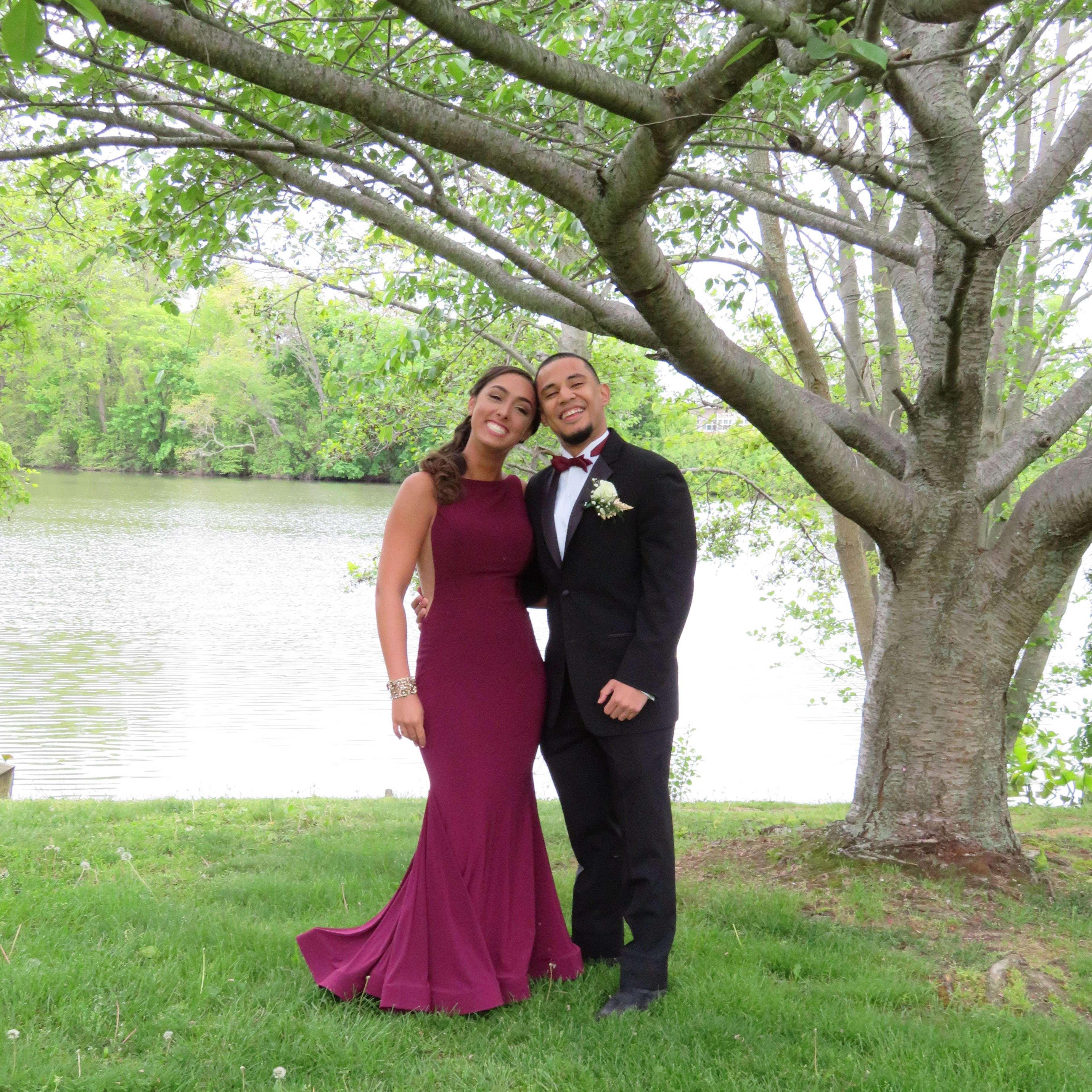 May 2017: Marissa's senior prom