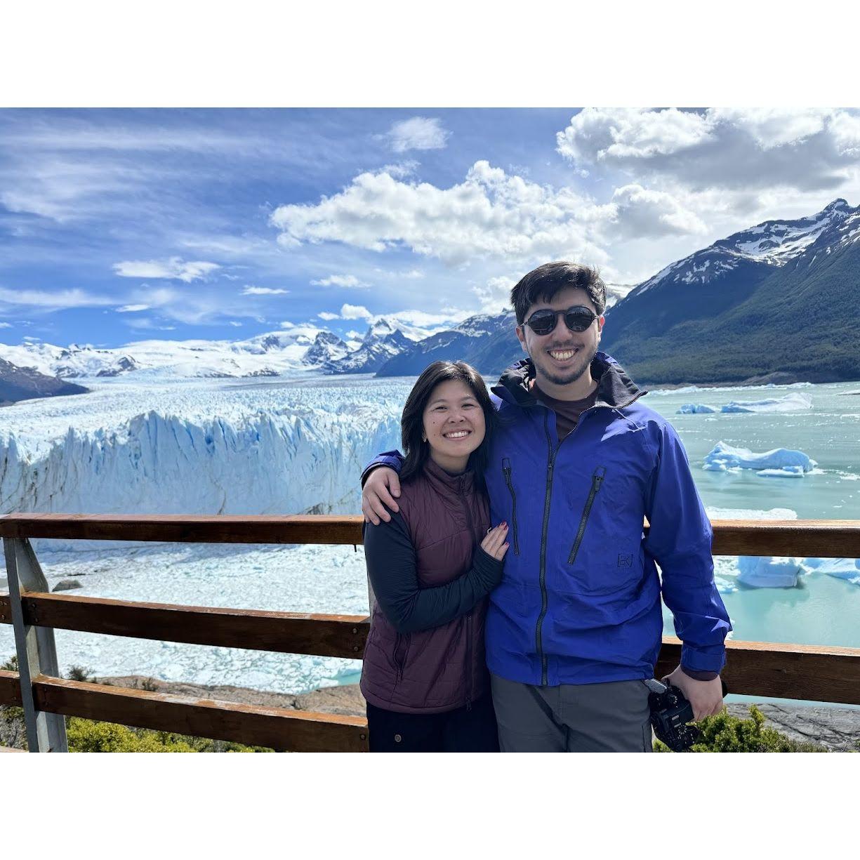 Visiting Perito Moreno (Argentina)