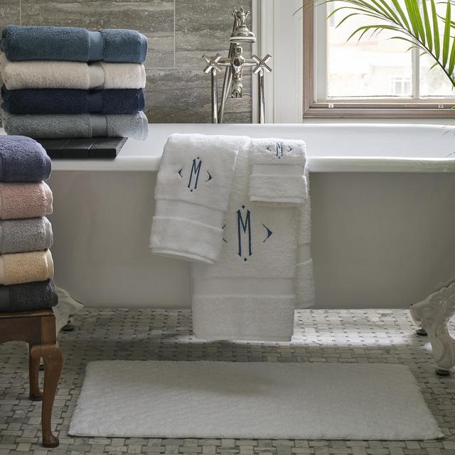 Matouk, Lotus Bath Towel, Set of 2 - Ivory