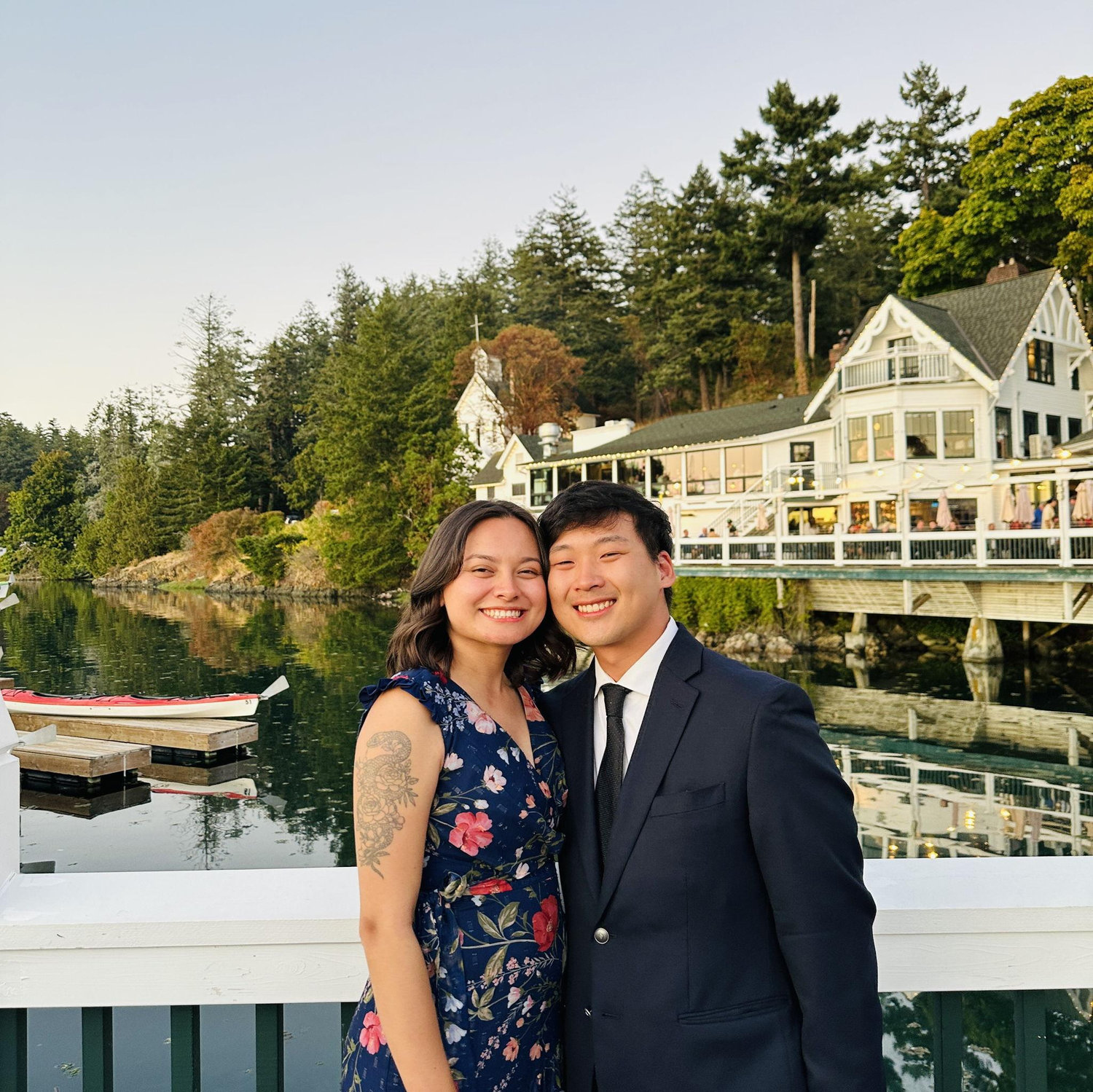 Celebrated more love at the Franklin's wedding.