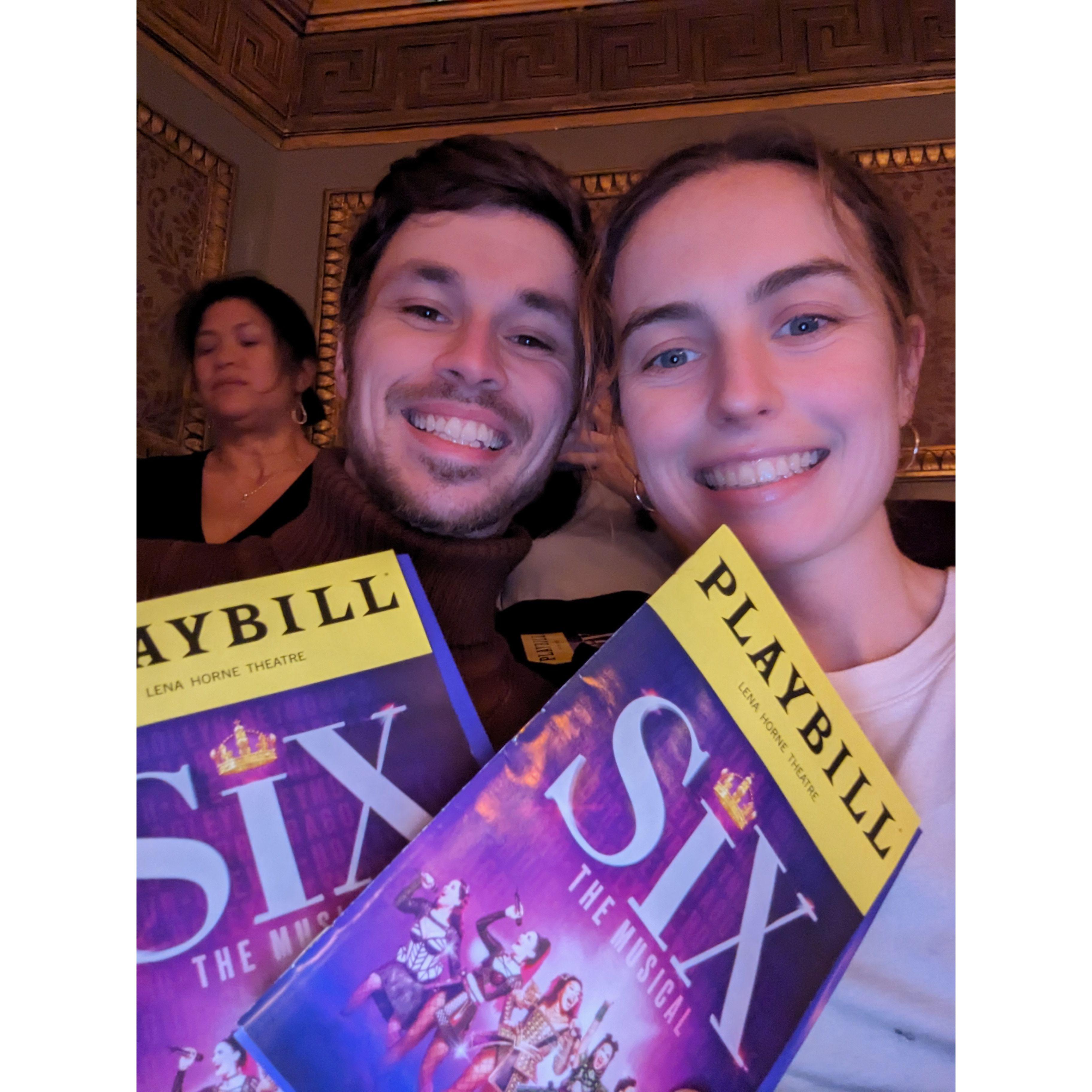 Seeing SIX in NYC!
