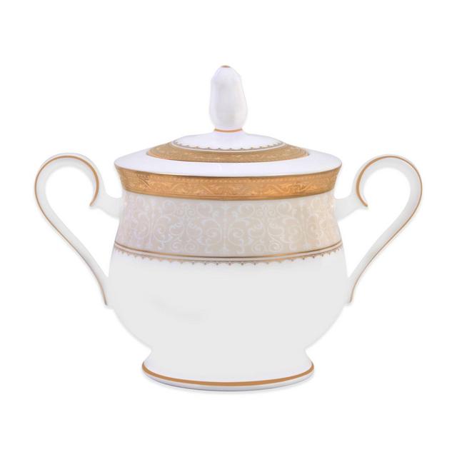 Noritake® Odessa Gold Covered Sugar Bowl