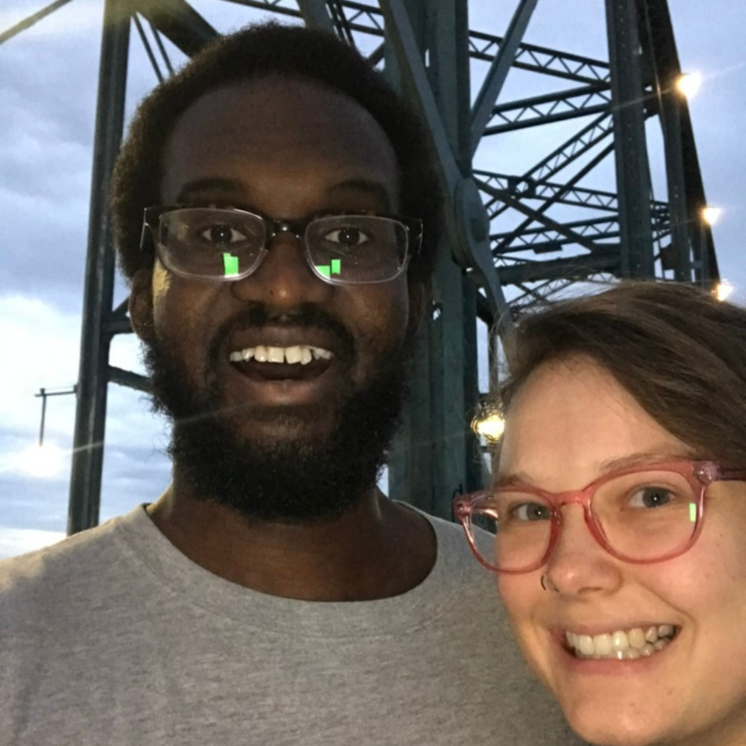 On the Pedestrian Bridge in Nashville