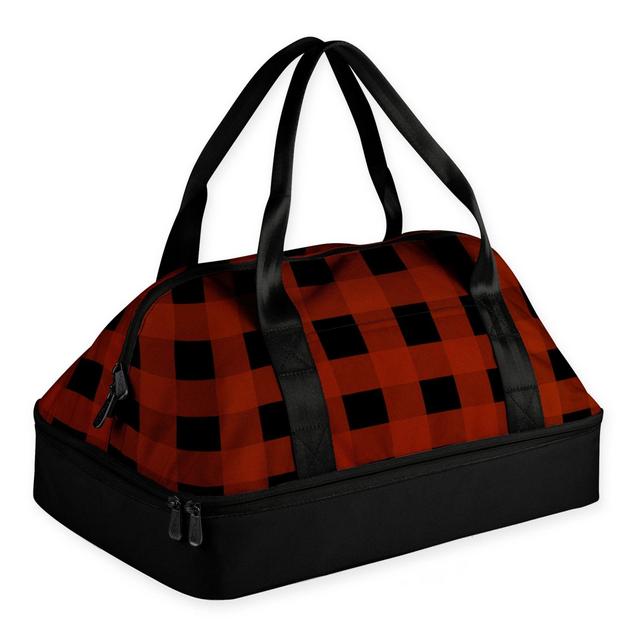 Picnic Time® Potluck Casserole Tote in Red Plaid