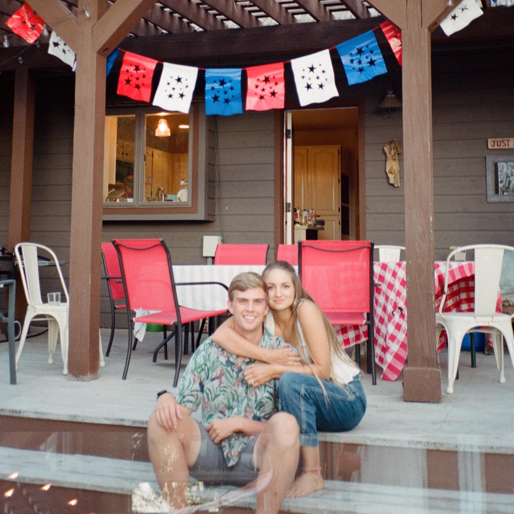 our engaged summer --- we spent july 4th in colorado with the sweet ash family!