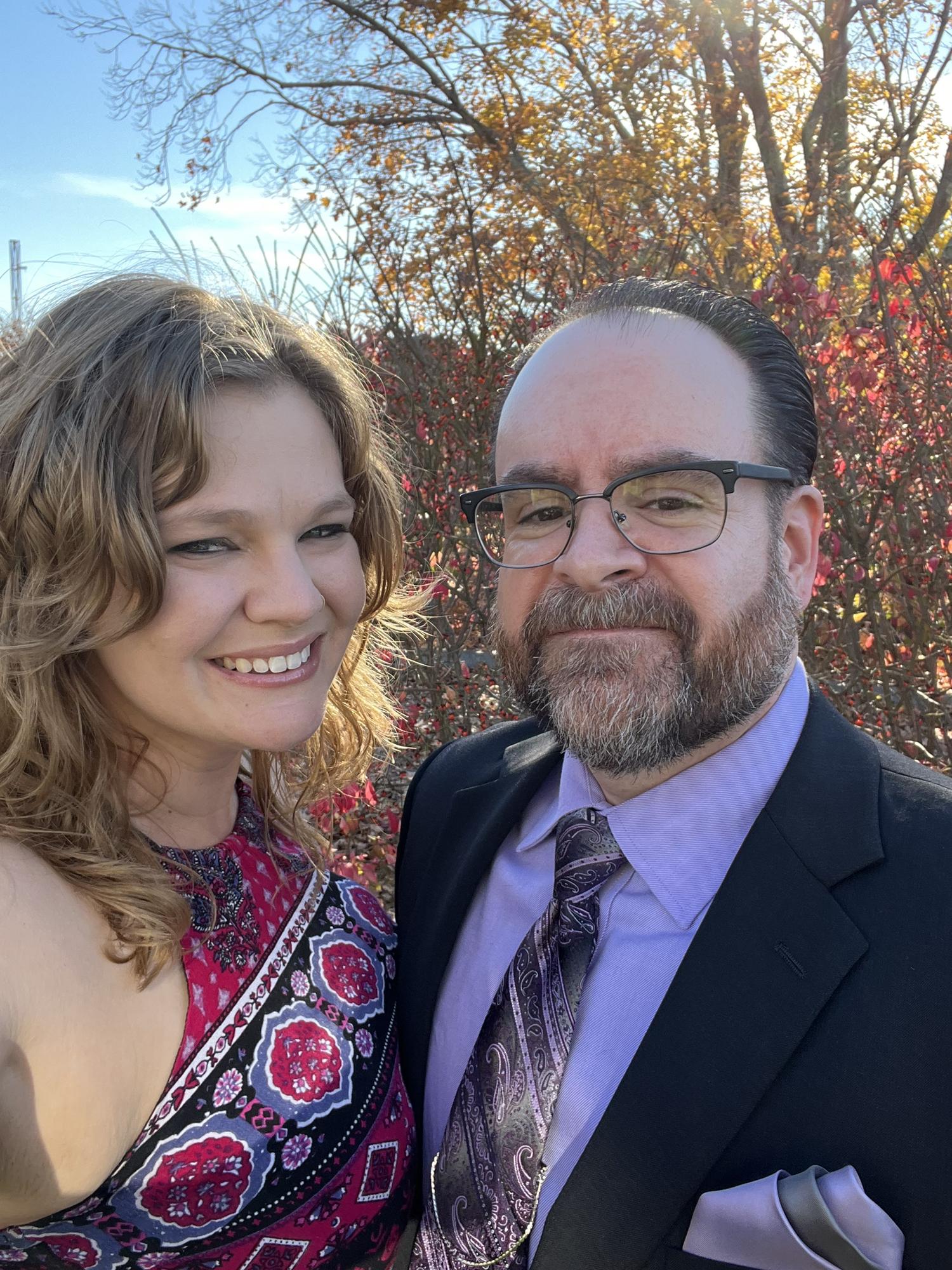 At Jon’s sisters wedding