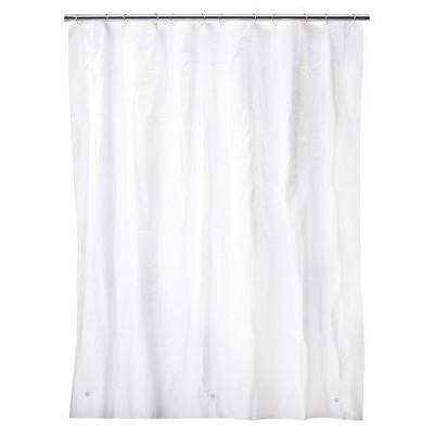 Solid Super Soft PEVA Shower Liner White - Room Essentials™