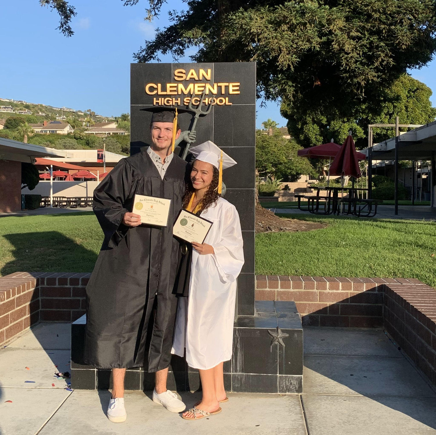 The day we officially graduated in CA 7/24/2020