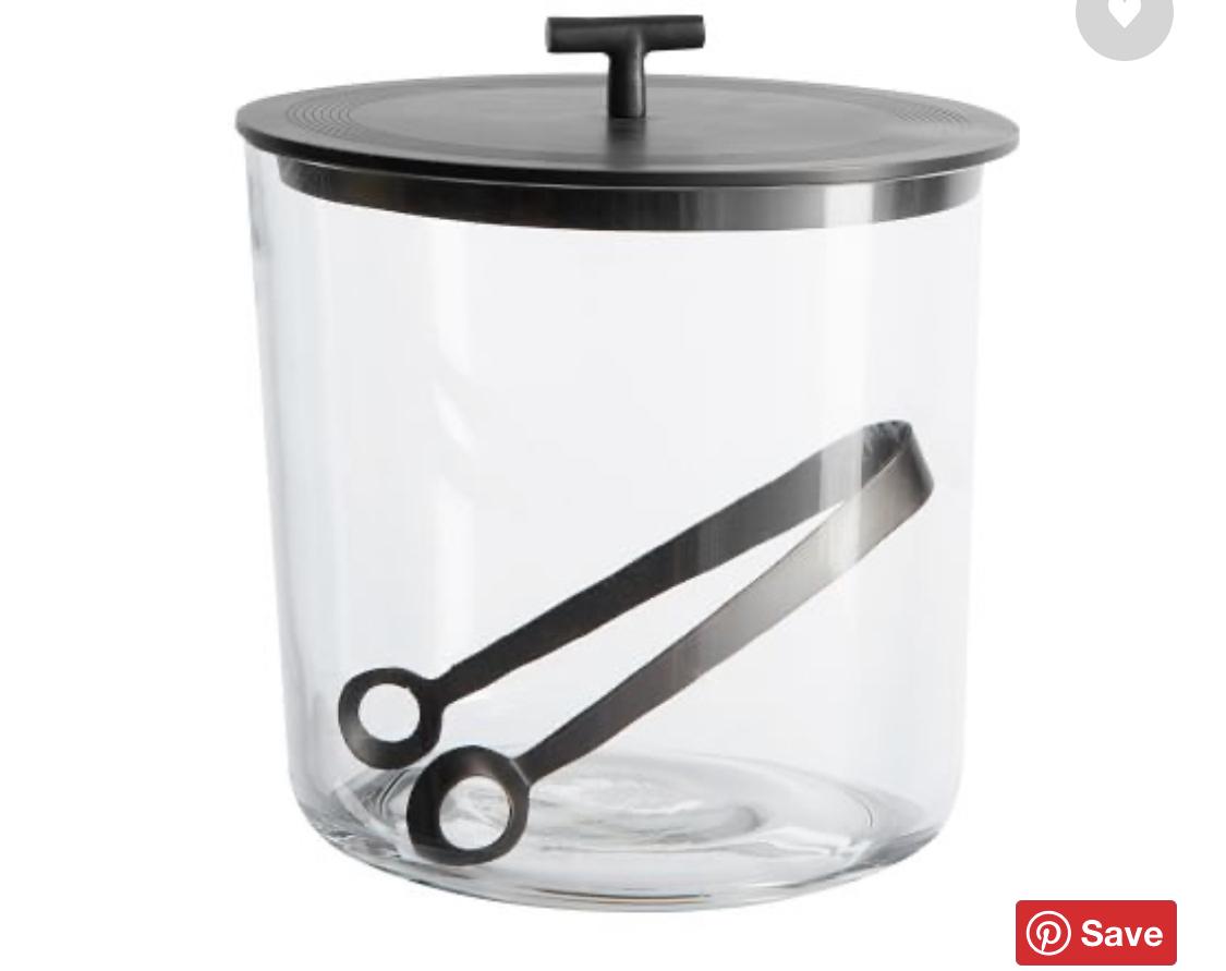 Bleecker Ice Bucket- Blackened Bronze