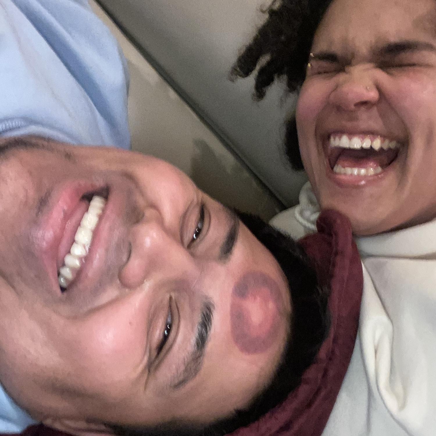 Laughing together is definitely a HUGE part of our relationship!