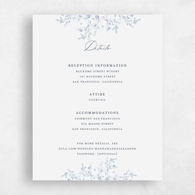 Sweet Blue Wedding Enclosure - Lugano