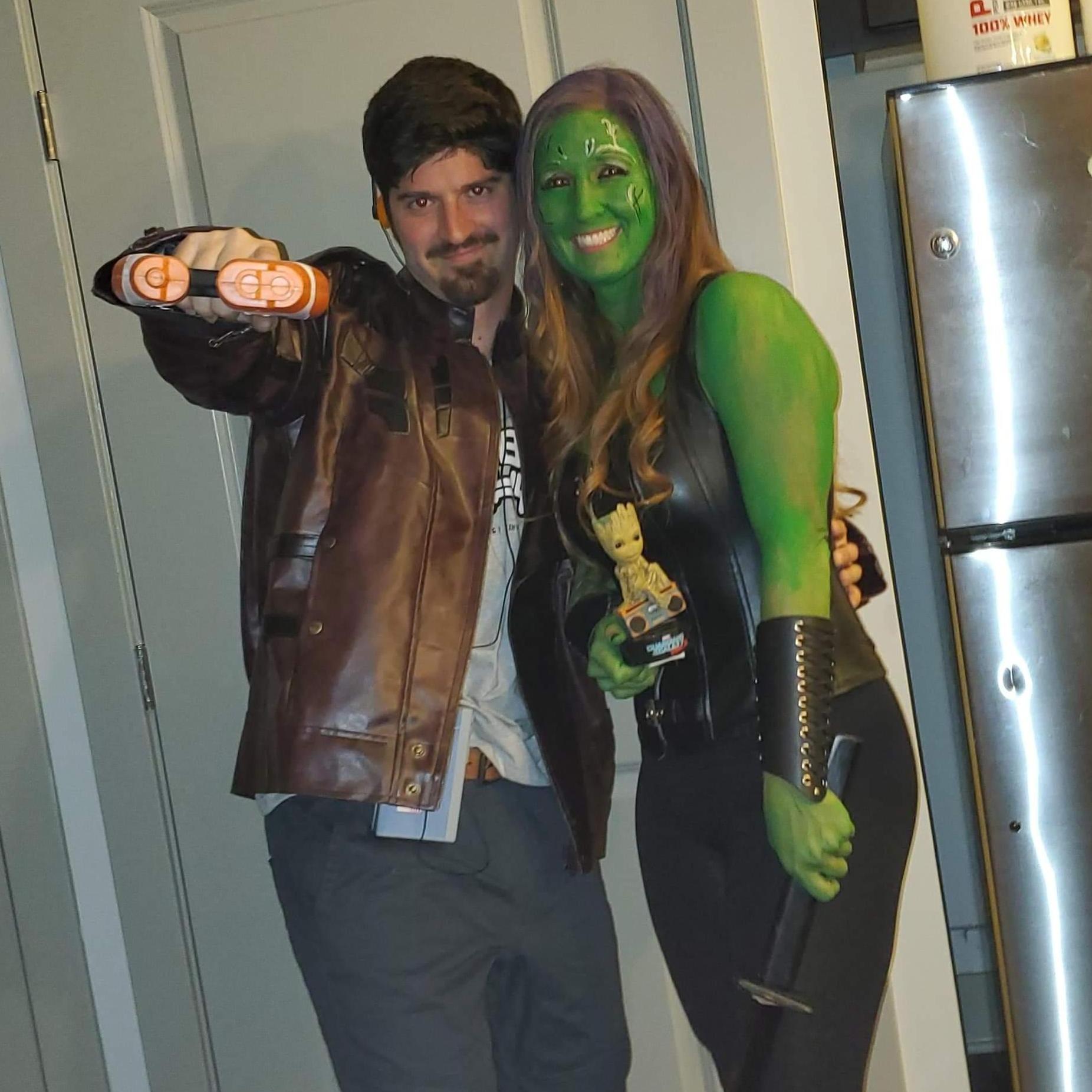 Halloween 2019 Star Lord and Gamora