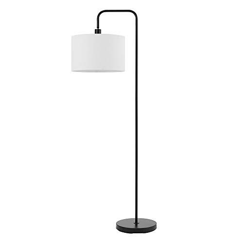 Globe Electric 67065 Barden Floor Lamp, 58", White Shade