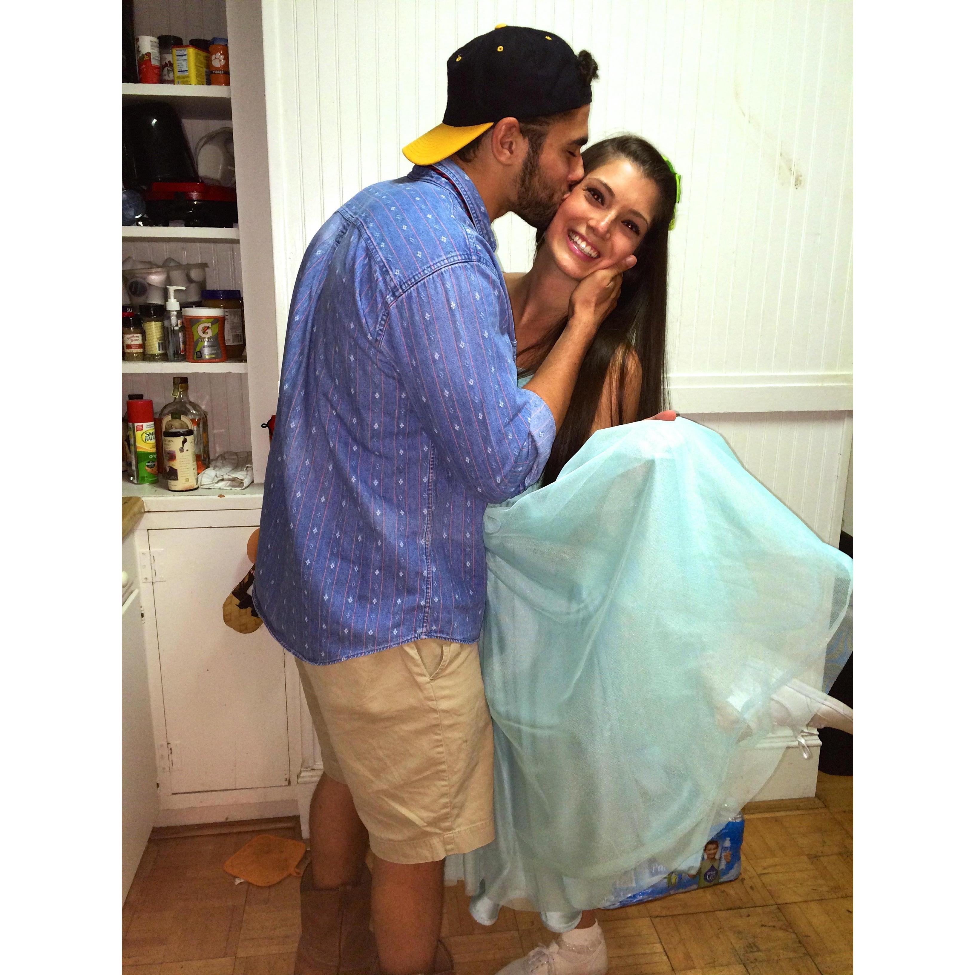 Dressing up for Greek functions was one of our favorite things to do!
