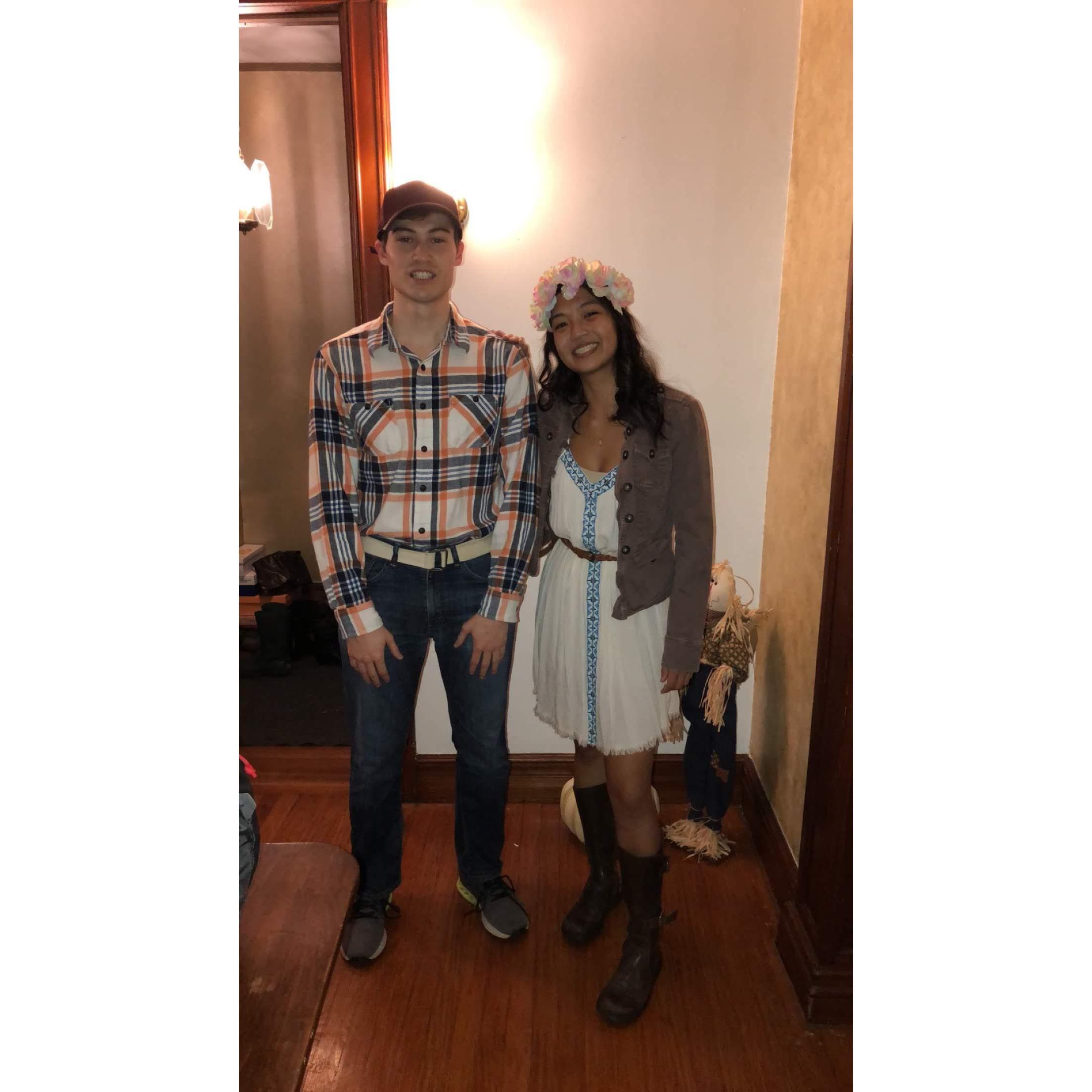 2018: Halloween as Forrest Gump and Jenny