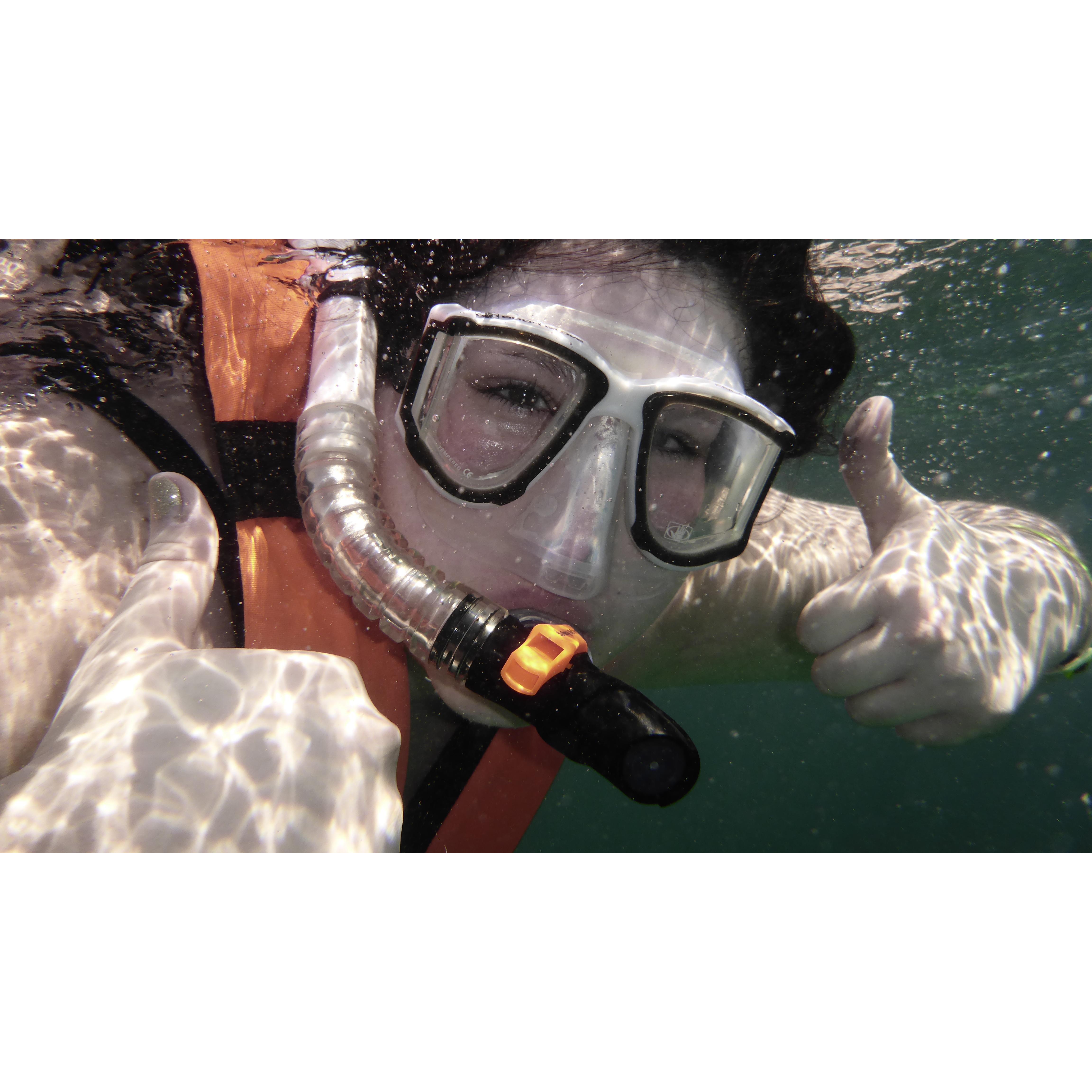Underwater glamour shots