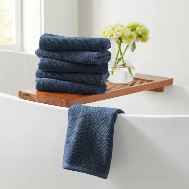 Cotton Quick Dry Popcorn Bath Towel - Great Bay Home