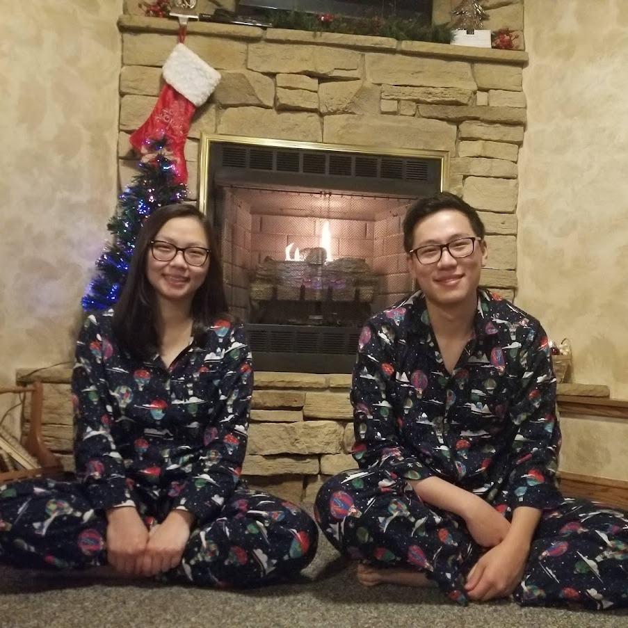 Christmas in a cabin