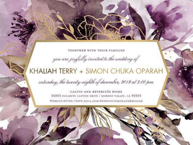 The Wedding Website of Khaliah Terry and Simon Oparah