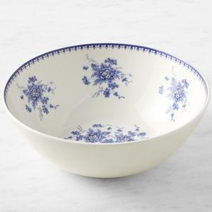 English Floral Serving Bowl