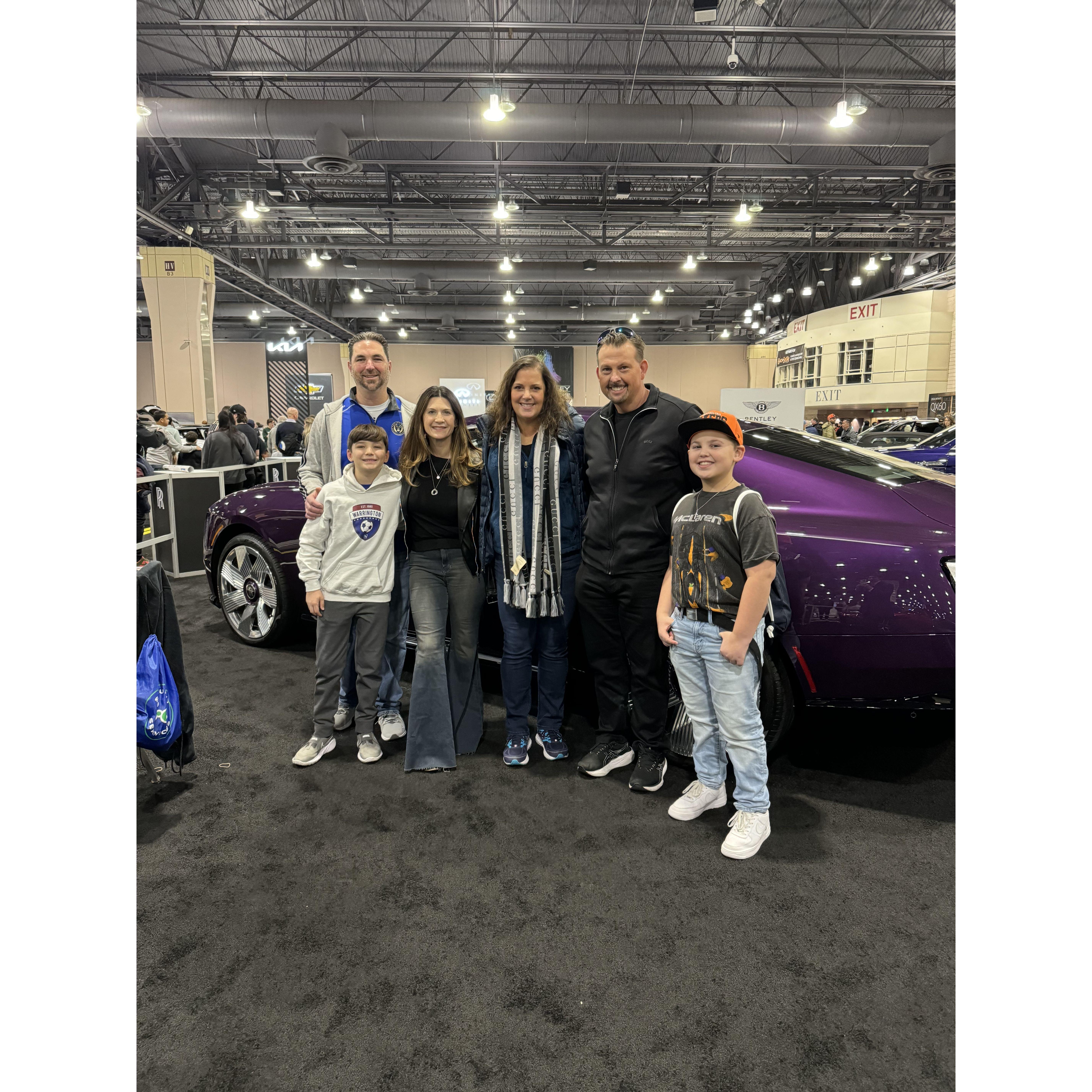 Car show with the Paglaiccetti's 2024, with special access to the FC Kerbeck section