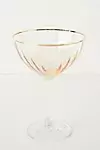Waterfall Coupe Glasses, Set of 4