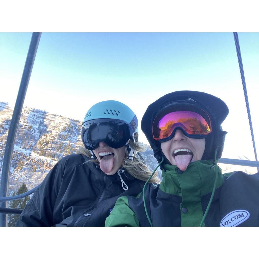 Snowboarding in Aspen, CO.