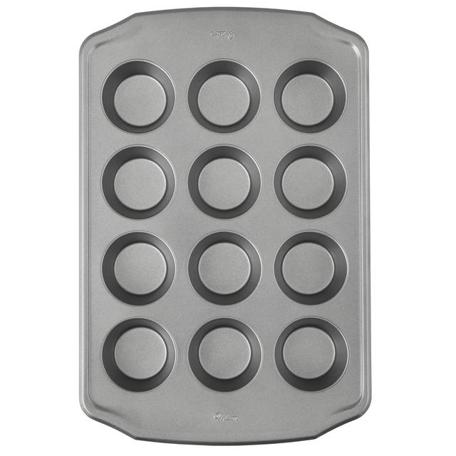 Wilton Bake It Better Non-Stick Muffin Pan, 12-Cup