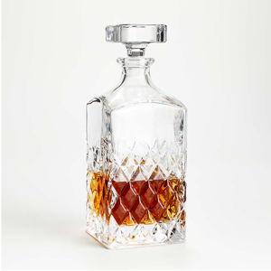 Hatch Cut Glass Decanter + Reviews | Crate & Barrel