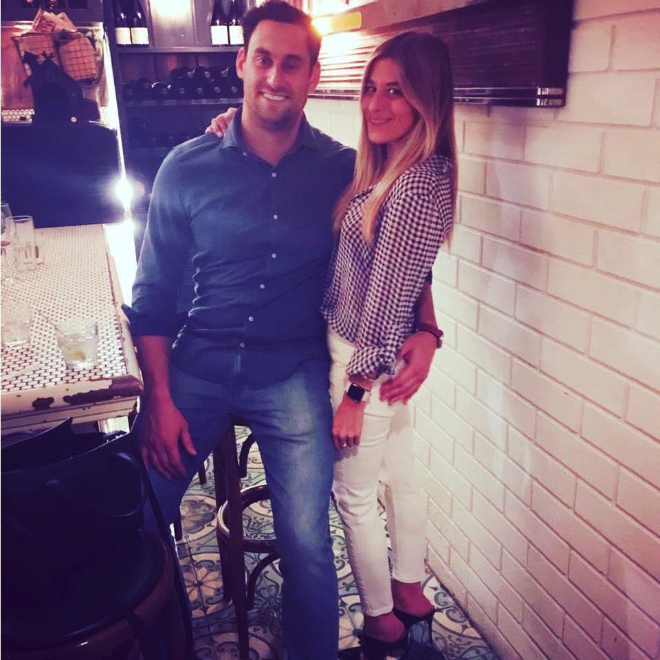 At our favorite restaurant, Sherwoods <3