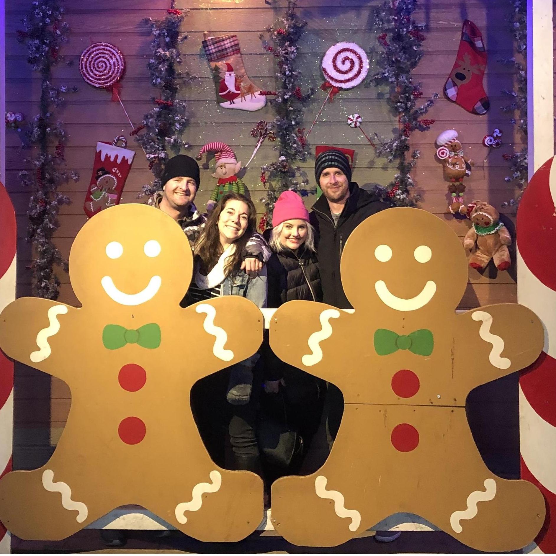 Seeing the lights in Lewiston!