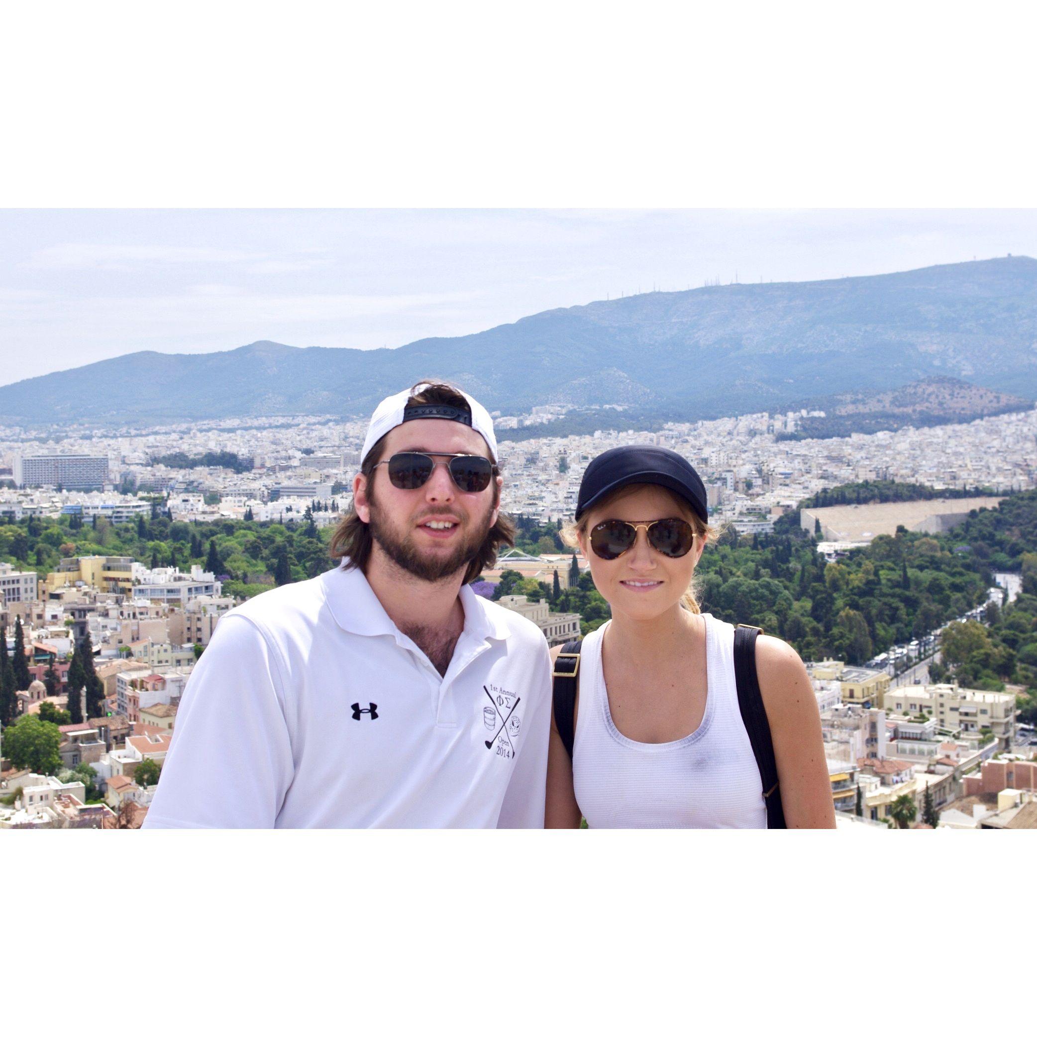 Lindsay & Ben's Study Abroad Trip, Athens Greece - June 2016