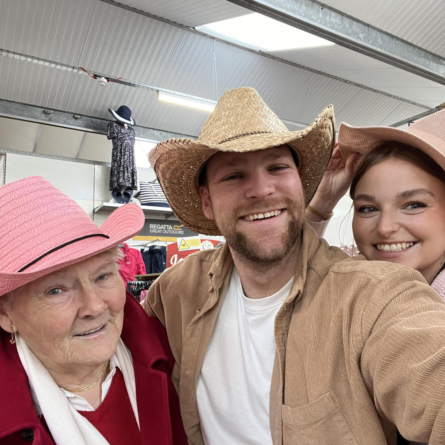 March 2023 - Granny Dates. Margaret is always the wildest on every trip.