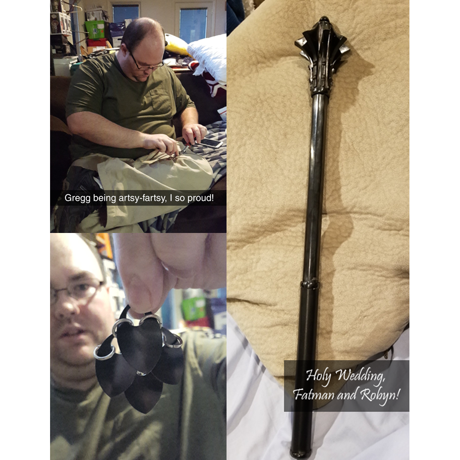 Foundation for Gregg's armor