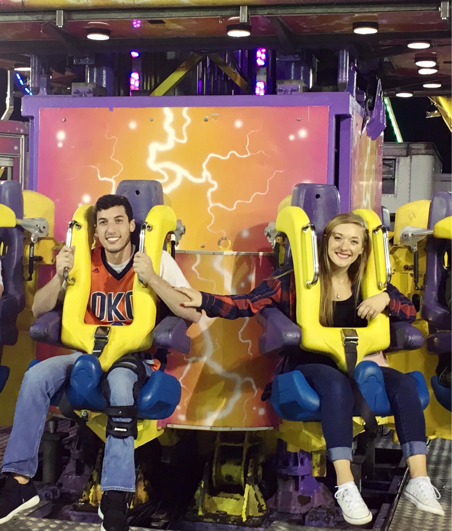 Joe is afraid of heights!